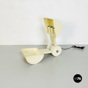 Lampada da tavolo Schiacciasassi di Gian Paolo Benedini per Tecnosalotto, 1980 ca.