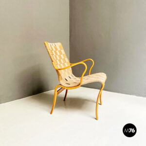 Sedia Eva di Bruno Mathsson per Firma Karl Mathsson, 1970s