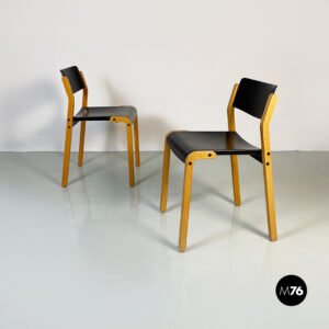 Sedie Gruppo da De Pas D’Urbino Lomazzi per Bellato, 1979