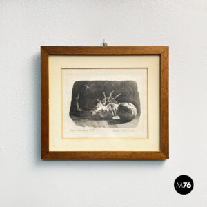 Stampa litografica di Paolo Manaresi,  1980 ca.