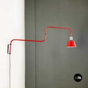 Lampada a braccio di Heinrich Siegfried Bormann per Ugo Pollice, 1950 ca.