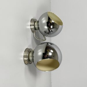 Applique orientabili in acciaio, 1970 ca.