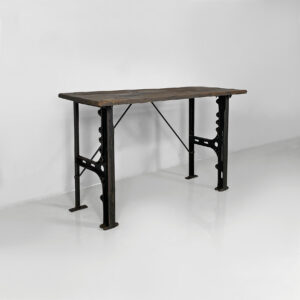 Consolle in legno e ghisa, 1800 ca.