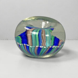 Fermaporta in vetro di Murano, 1980 ca.