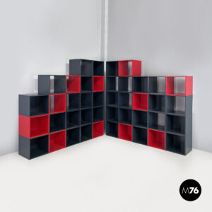 Libreria modulare Programma 1 di Antonia Astori De Ponti per Driade, 1970 ca.