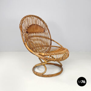 Poltrona Tre Cerchi di Tito Agnoli per Bonacina, 1960 ca.