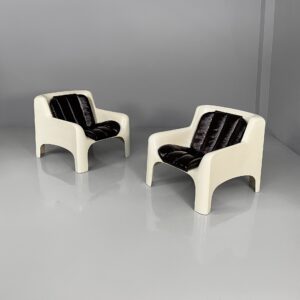 Poltrone Gaia di Carlo Bartoli per Arflex, 1970 ca.