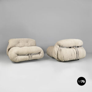 Poltrone Soriana di Afra e Tobia Scarpa per Cassina, 1970 ca.