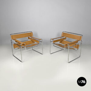 Poltrone Wassily di Marcel Breuer per Gavina, 1970 ca.