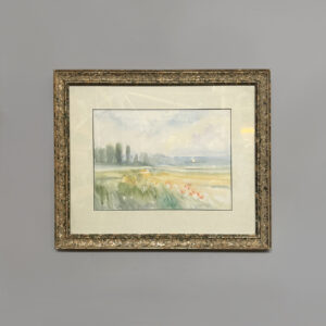 Quadro ad acquarello di Vilardo, 1997