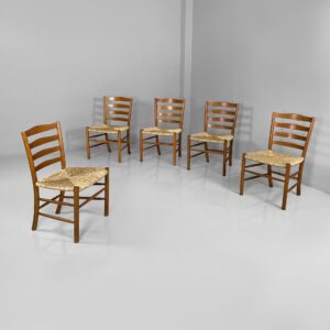 Sedie Kirkestol di Kaare Klint per Fritz Hansen, 1960 ca.