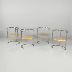 Sedie P4 Catilina di Luigi Caccia Dominioni per Azucena, 1958